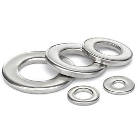 DIN125 Stainless Steel aluminum round Thin lock flat Washer 6mm m8 plain Metal Flat Washer